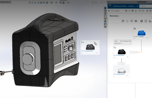 SOLIDWORKS xDesign cloud CAD collaboration