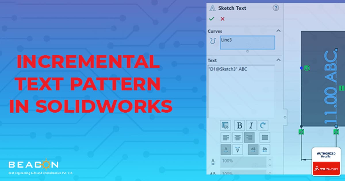 How to use SolidWorks sketch driven pattern? - Mechanitec Design