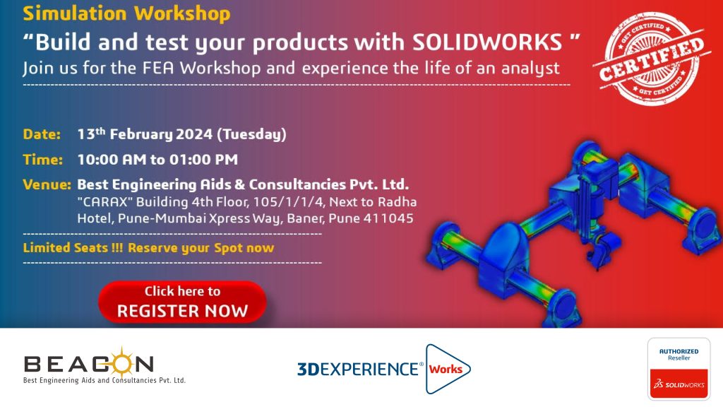 Build And Test Your Products With SOLIDWORKS - BEACON INDIA